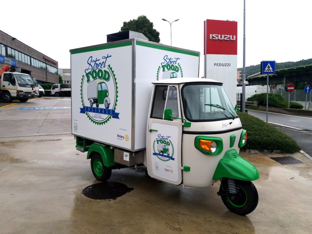 Ape Piaggio Street Food